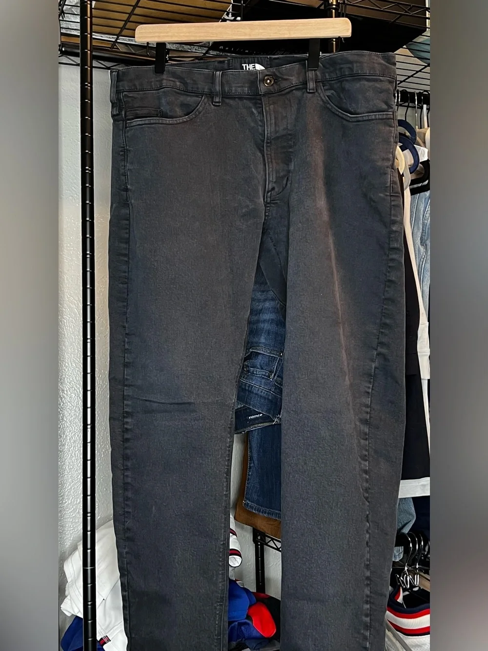 The North Face Men's Straight-leg Dark Navy-almost Black Jeans